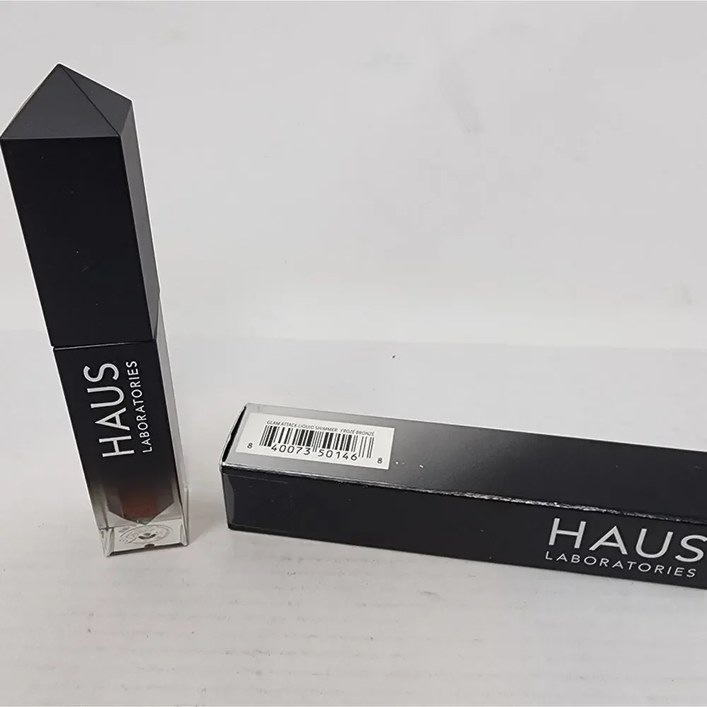 Haus Labs‎ by Lady Gaga Glam Attack Liquid Eyeshadow Long Wear Froze Bronze